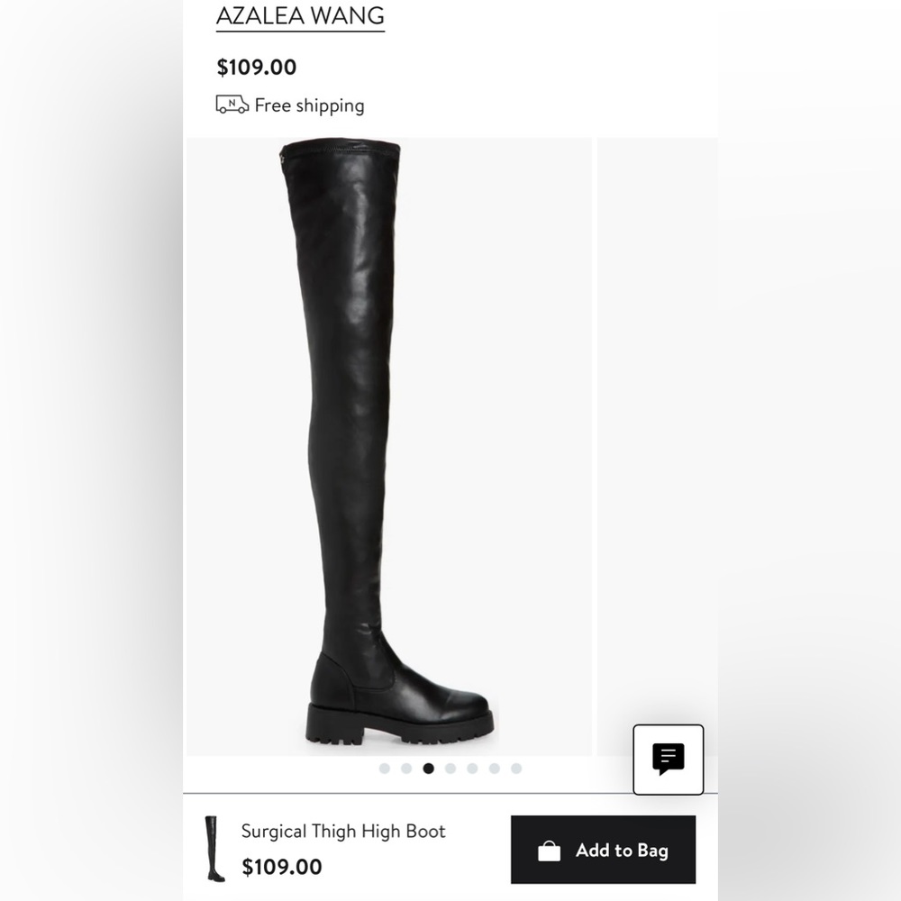 Azalea Wang Surgical Thigh High Boots